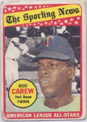 1969 Topps Baseball Cards      419     Rod Carew AS